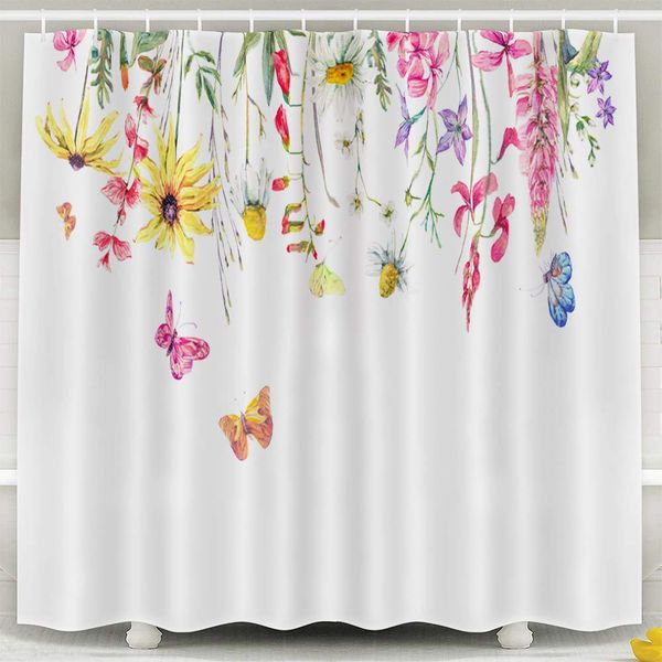 butterfly shower curtain large shower curtain watercolor natural with wildflowers meadow herbal chamomile and butterflies
butterfly shower curtain large shower curtain watercolor natural with wildflowers meadow herbal chamomile and butterflies