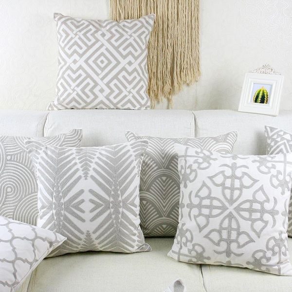 embroidery cushion cover geometric floral moroccan grey pillow case with embroidered for sofa seat simple home decor 45*45cm cushion/decorat
embroidery cushion cover geometric floral moroccan grey pillow case with embroidered for sofa seat simple home decor 45*45cm cushion/decorat