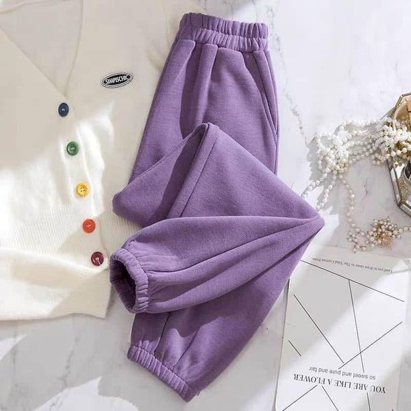 women's pants & capris women velvet warm loose simple solid korean thicken harem trousers vintage womens students all-match, Black;white
women's pants & capris women velvet warm loose simple solid korean thicken harem trousers vintage womens students all-match, Black;white