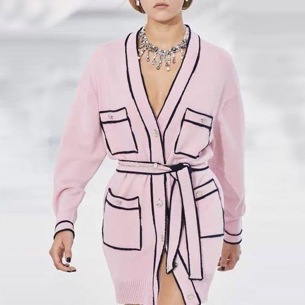 women's knits & tees runway women pink oversized cardigan 2021 luxury spring v neck slash knitted sweater wrap long female overcoat, White
women's knits & tees runway women pink oversized cardigan 2021 luxury spring v neck slash knitted sweater wrap long female overcoat, White