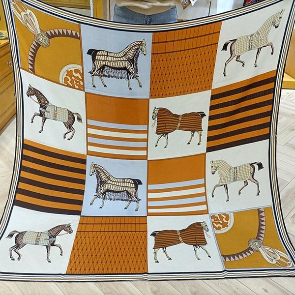 scarves classic steed print women wool blanket scarf shawl 2021 ladies large square warm wraps cape foulard 135*135cm, Blue;gray
scarves classic steed print women wool blanket scarf shawl 2021 ladies large square warm wraps cape foulard 135*135cm, Blue;gray