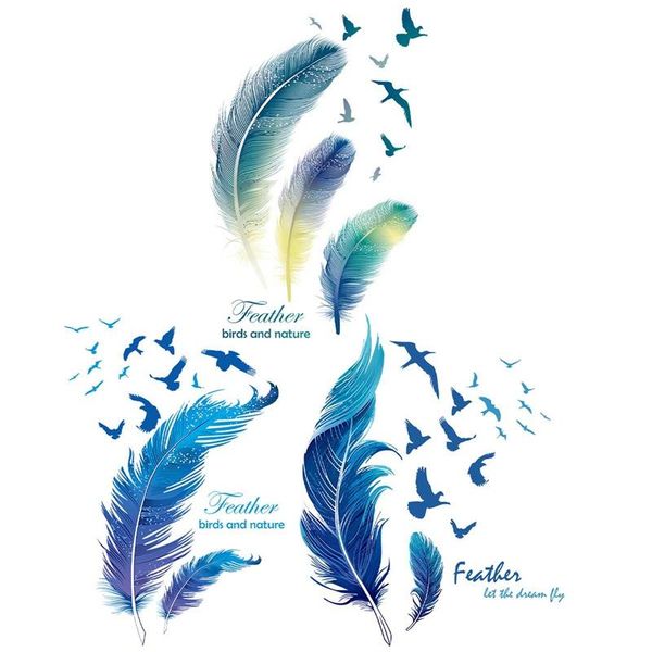 wall stickers creative blue feather sticker bedroom decor sofa background self-adhesive room decoration for home
wall stickers creative blue feather sticker bedroom decor sofa background self-adhesive room decoration for home