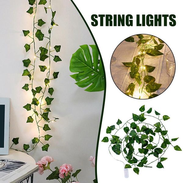 decorative flowers & wreaths 2.2m 25 lights simulation green leaf rattan string light artificial flower atmospheres
decorative flowers & wreaths 2.2m 25 lights simulation green leaf rattan string light artificial flower atmospheres