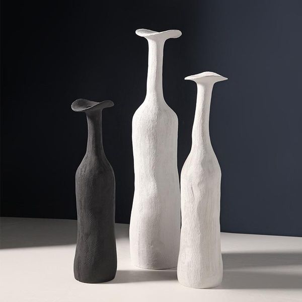 ins nordic art black and white embryo ceramic vase ornaments modern minimalist model room tv cabinet home living decoration vases
ins nordic art black and white embryo ceramic vase ornaments modern minimalist model room tv cabinet home living decoration vases