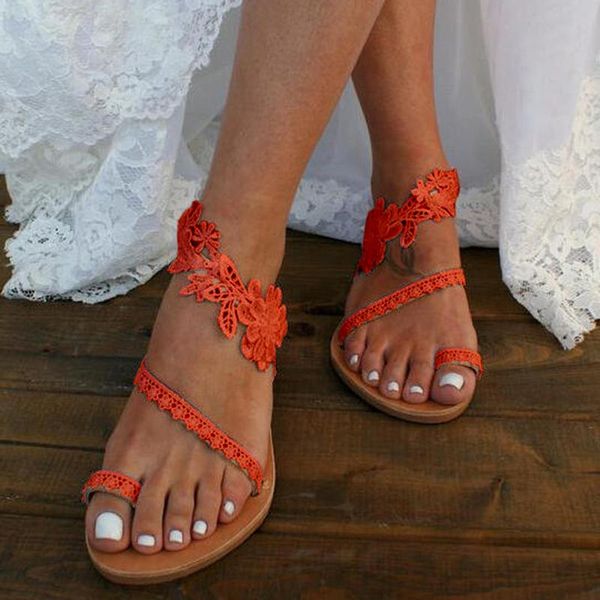 sandals 2021 women flat shoes summer bohemian flower lace outdoor retro roman style slip on plus size chaussures femme, Black
sandals 2021 women flat shoes summer bohemian flower lace outdoor retro roman style slip on plus size chaussures femme, Black