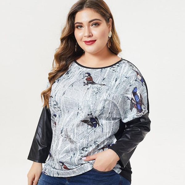 plus size t-shirt 2021 autumn womens long sleeve loose printed t shirt fashion ladies vintage elegant mom, Black
plus size t-shirt 2021 autumn womens long sleeve loose printed t shirt fashion ladies vintage elegant mom, Black