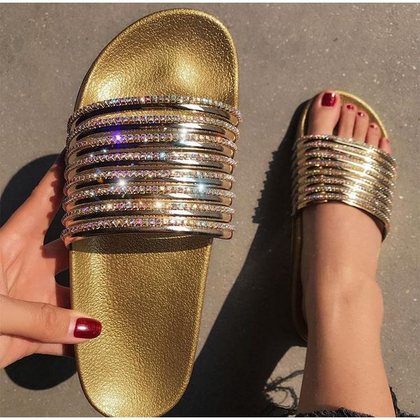 slippers women summer bling crystal slipper ladies outdoor beach open toe flat shoes female casual fashion comfort woman 2021, Black
slippers women summer bling crystal slipper ladies outdoor beach open toe flat shoes female casual fashion comfort woman 2021, Black