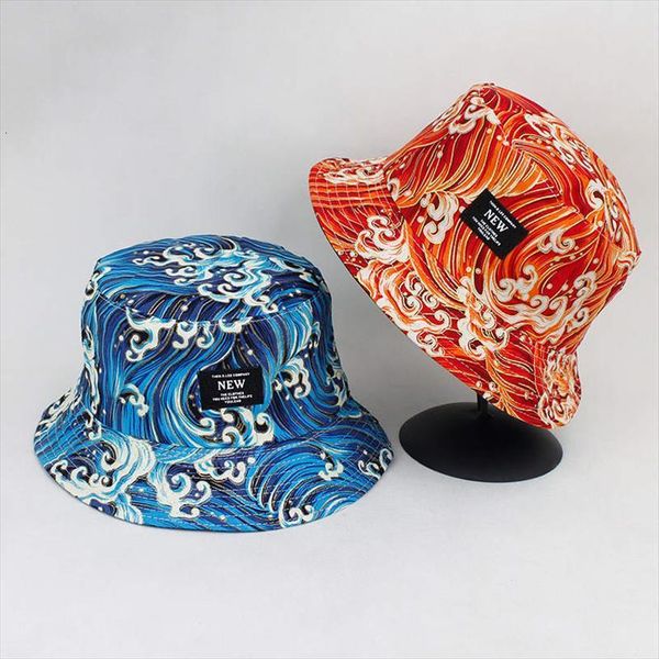 cotton koi fish print on both sides bucket hat fisherman outdoor travel sun cap hats for men and women 174, Blue;gray
cotton koi fish print on both sides bucket hat fisherman outdoor travel sun cap hats for men and women 174, Blue;gray