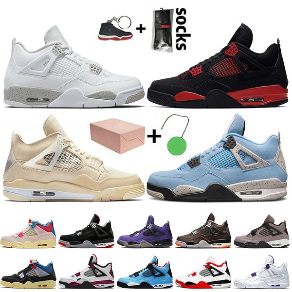 with box 2021 4s basketball shoes jumpman 4 mens trainers sneakers white oreo off sail red thunder university blue taupe haze
with box 2021 4s basketball shoes jumpman 4 mens trainers sneakers white oreo off sail red thunder university blue taupe haze