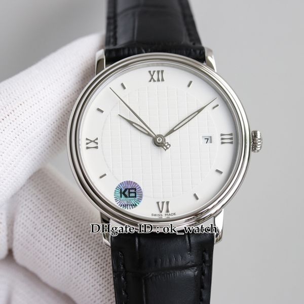 new villeret ultraplate 6651-1143-55b miyota 9015 automatic mens watch 40mm silver case white dial roman numerals gents sport watches black, Slivery;brown
new villeret ultraplate 6651-1143-55b miyota 9015 automatic mens watch 40mm silver case white dial roman numerals gents sport watches black, Slivery;brown