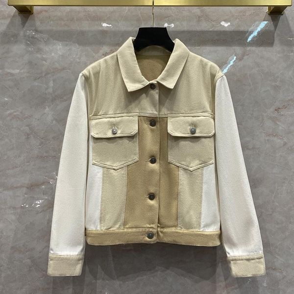 women's jackets jean jacket paragraphs short edition ins web celebrity men and women with metal button color matching, Black;brown
women's jackets jean jacket paragraphs short edition ins web celebrity men and women with metal button color matching, Black;brown