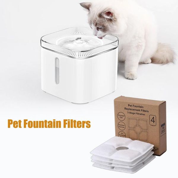 cat bowls & feeders 4pcs pet fountain filter small flower square water dispenser replacement accessories activated carbon filters
cat bowls & feeders 4pcs pet fountain filter small flower square water dispenser replacement accessories activated carbon filters