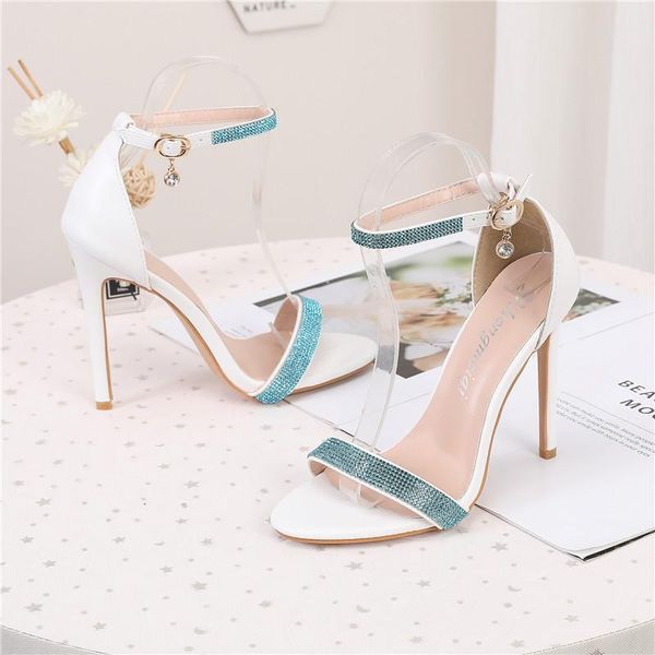 sandals summer word with rhinestones high-heeled solid color bride bridesmaid wedding shoes banquet dress large size female, Black
sandals summer word with rhinestones high-heeled solid color bride bridesmaid wedding shoes banquet dress large size female, Black