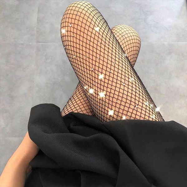 women's sorks hosiery drill net stoings female crystal small mesh hollow pantyhose white silk bla leg fishing, Black;white
women's sorks hosiery drill net stoings female crystal small mesh hollow pantyhose white silk bla leg fishing, Black;white