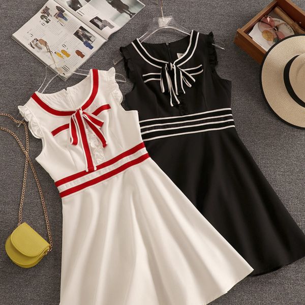 casual dresses summer women 2021 fashion elegant sleeveless a line mini ladies bow ruffles vintage party robe femme fhxw, Black;gray
casual dresses summer women 2021 fashion elegant sleeveless a line mini ladies bow ruffles vintage party robe femme fhxw, Black;gray