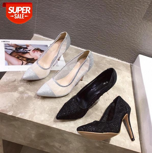 zi ling simple french pointed high heels plus size women's shoes #8e4c, Black
zi ling simple french pointed high heels plus size women's shoes #8e4c, Black