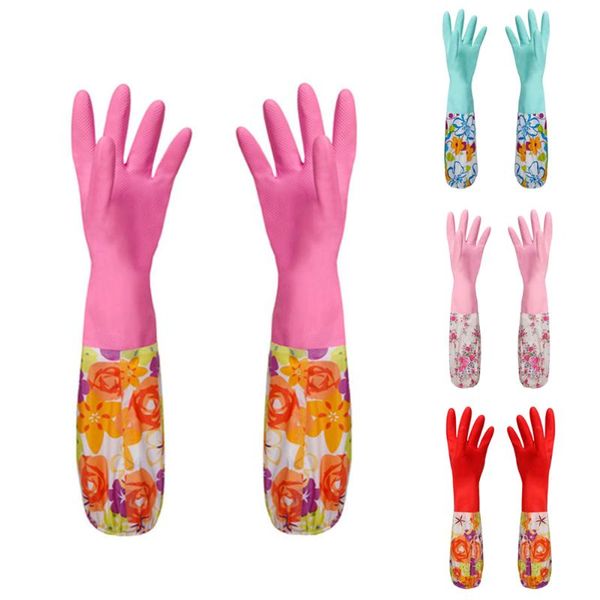 disposable gloves flower rubber velvet long washing cleaning household antiskid dish
disposable gloves flower rubber velvet long washing cleaning household antiskid dish