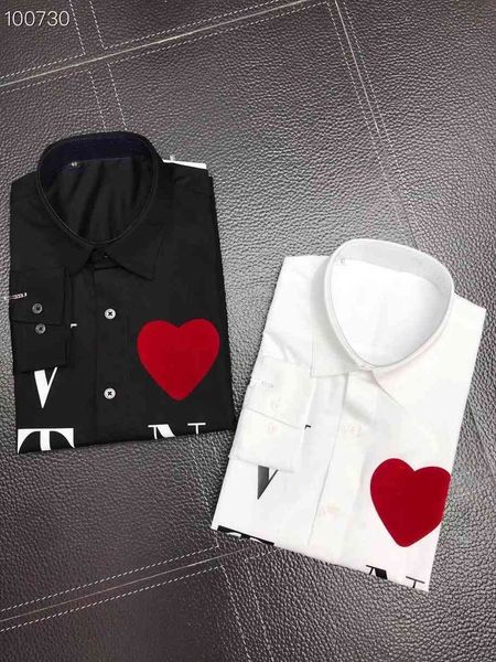 luxury brand polos and casual dress shirts shirt with vlovetn print shirt mens designer white black thin long sleeve men
luxury brand polos and casual dress shirts shirt with vlovetn print shirt mens designer white black thin long sleeve men