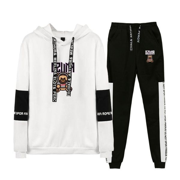 men's tracksuits ozuna enoc hoodies and sweatpants velvet hooded two piece set men women 2021 tracksuit jogger casual long sleeve cotto, Gray
men's tracksuits ozuna enoc hoodies and sweatpants velvet hooded two piece set men women 2021 tracksuit jogger casual long sleeve cotto, Gray