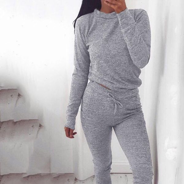 gray two piece set womens tracksuits o neck long sleeve tracksuit pants 2 ensemble femme
gray two piece set womens tracksuits o neck long sleeve tracksuit pants 2 ensemble femme