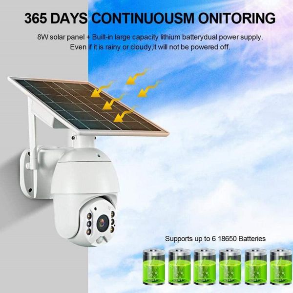 card wifi solar battery ptz camera 1080p outdoor waterproof pir alarm motion detection p2p cctv ip cameras
card wifi solar battery ptz camera 1080p outdoor waterproof pir alarm motion detection p2p cctv ip cameras