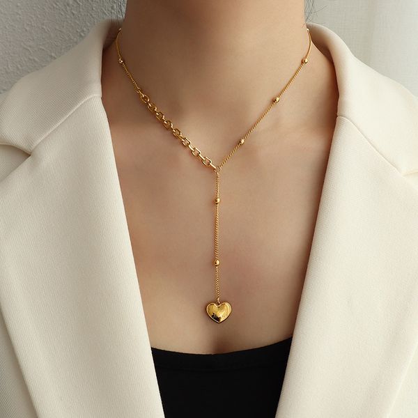 female 38+5cm long necklaces heart letter pendants charms necklace jewelry making for woman p1029, Silver
female 38+5cm long necklaces heart letter pendants charms necklace jewelry making for woman p1029, Silver