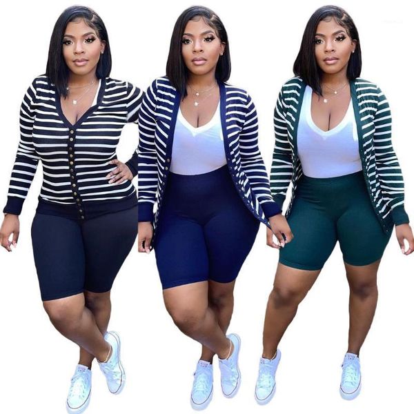 women's tracksuits fall winter two piece set women long sleeve and biker shorts femme striped printed casual matching sets outfits, Gray
women's tracksuits fall winter two piece set women long sleeve and biker shorts femme striped printed casual matching sets outfits, Gray