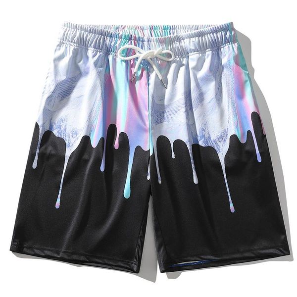 men's shorts 2021 summer products loose sweatpants casual tide brand printed five-point pants vacation beach men, White;black
men's shorts 2021 summer products loose sweatpants casual tide brand printed five-point pants vacation beach men, White;black
