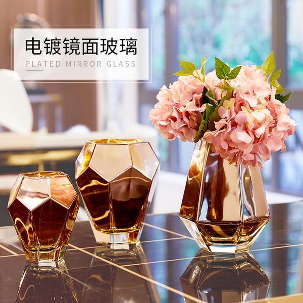vases nordic golden glass vase wide mouth flower arrangement living room table home decorations
vases nordic golden glass vase wide mouth flower arrangement living room table home decorations