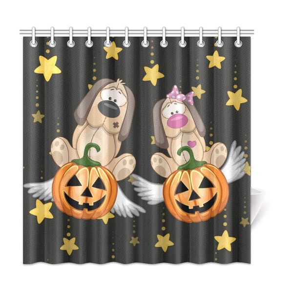 xiucoo halloween dog and pumpkin home bath decor polyester fabric shower curtain bathroom sets 72 x 72 inches
xiucoo halloween dog and pumpkin home bath decor polyester fabric shower curtain bathroom sets 72 x 72 inches