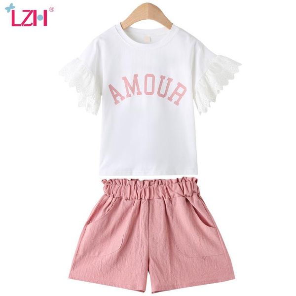 summer thin section short sleeve breathable children clothes letter for teenager 4-12 years baby girls sets clothing, White
summer thin section short sleeve breathable children clothes letter for teenager 4-12 years baby girls sets clothing, White