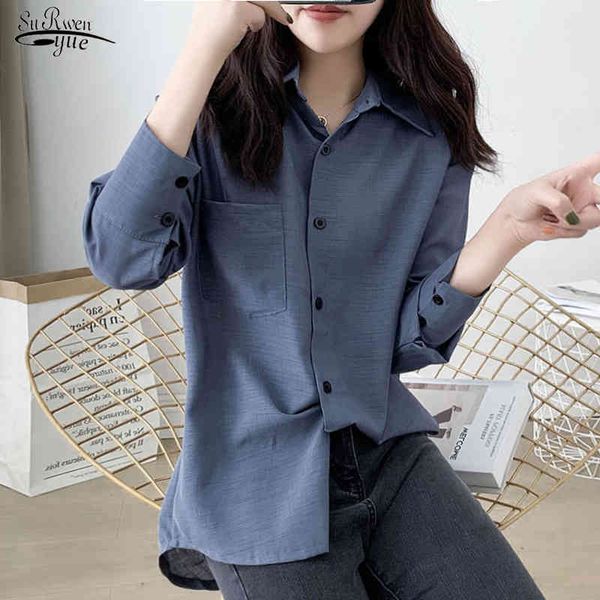 ladies long sleeve plus size solid cardigan women blouse casual loose shirts clothes blusas mujer 8175 50 210508, White
ladies long sleeve plus size solid cardigan women blouse casual loose shirts clothes blusas mujer 8175 50 210508, White