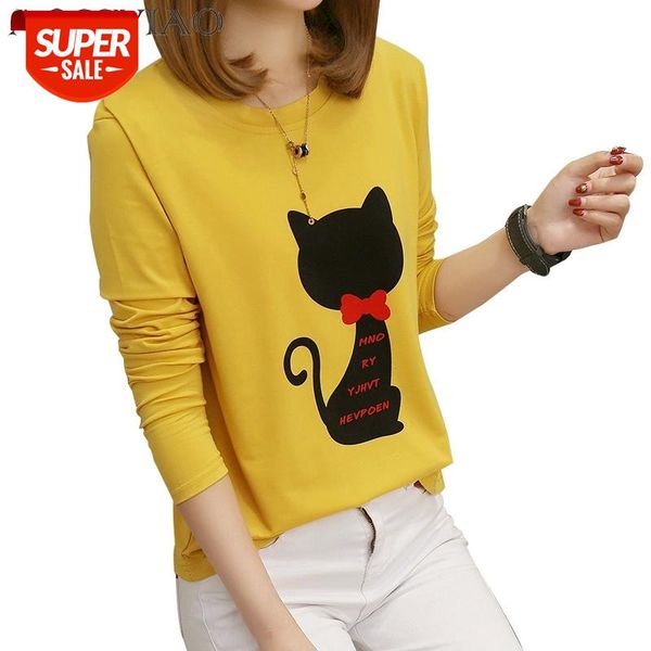 Print Animal T Shirt Women Autumn And Winter T-Shirt Long Sleeve Loose Plus Size Tshirt Womens Tee Shirt Femme Poleras Mujer #1w2s, White
Print Animal T Shirt Women Autumn And Winter T-Shirt Long Sleeve Loose Plus Size Tshirt Womens Tee Shirt Femme Poleras Mujer #1w2s, White