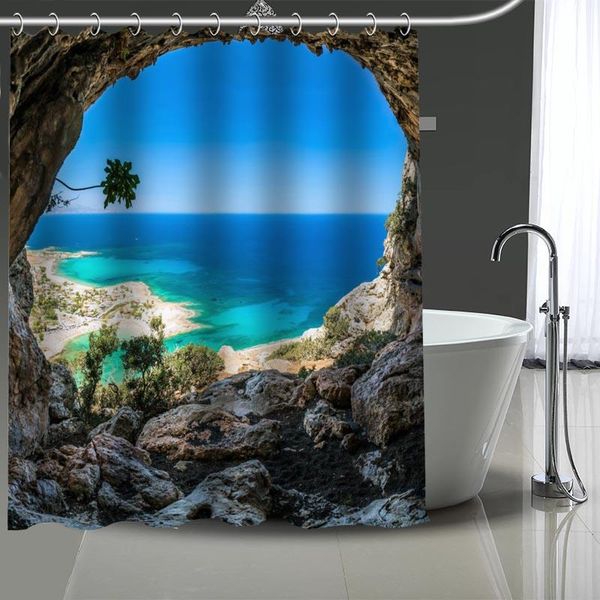 cave shower curtains custom bathroom curtain waterproof fabric polyester curtain180x200cm
cave shower curtains custom bathroom curtain waterproof fabric polyester curtain180x200cm