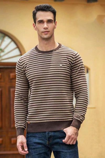 men's sweaters cotton striped sweater men casual fashion warm pullovers knitted mens winter for, White;black
men's sweaters cotton striped sweater men casual fashion warm pullovers knitted mens winter for, White;black