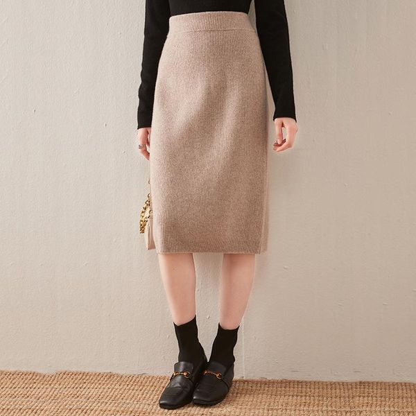 autumn/winter hepburn vintage mercerized pure wool knit dress with high waist and versatile skirt skirts, Black
autumn/winter hepburn vintage mercerized pure wool knit dress with high waist and versatile skirt skirts, Black