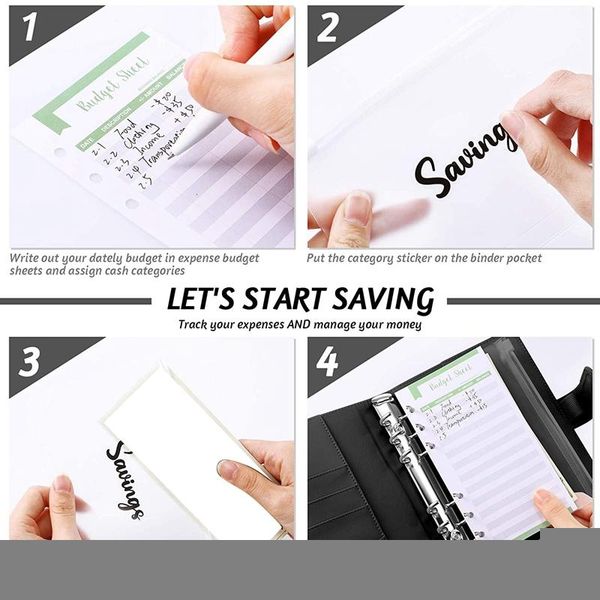gift wrap a6 pu leather notebook binder budget, 6 ring cash budget envelopes system, 12 pieces expense sheets
gift wrap a6 pu leather notebook binder budget, 6 ring cash budget envelopes system, 12 pieces expense sheets