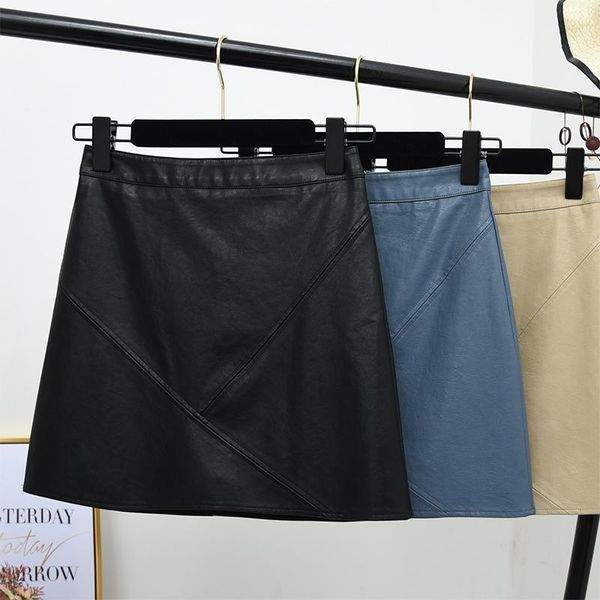 skirts ollymurs 2021 autumn winter women high waist mini pu vintage faux leather ladies casual skirt a-line short faldas, Black
skirts ollymurs 2021 autumn winter women high waist mini pu vintage faux leather ladies casual skirt a-line short faldas, Black