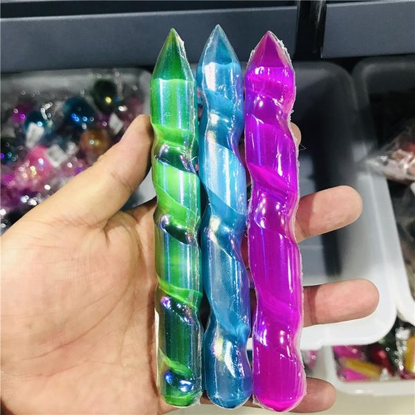 natural aura spiral selenite tower crystal wand quartz points healing reiki magic wizard decorative objects & figurines
natural aura spiral selenite tower crystal wand quartz points healing reiki magic wizard decorative objects & figurines