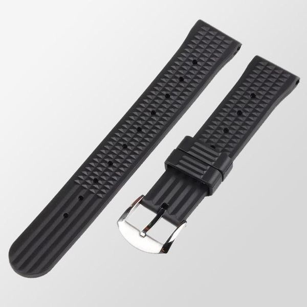 watch bands 20mm rubber waffle band strap fit for 6105 universary dive watches, Black;brown
watch bands 20mm rubber waffle band strap fit for 6105 universary dive watches, Black;brown