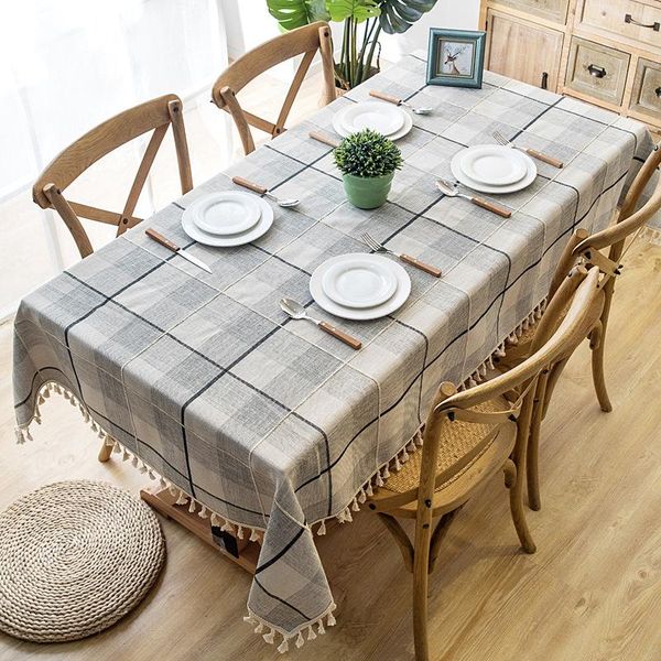 nordic thick yarn-dyed linen fabric white gray striped tassels tablecloth el home decoration cloth for coffee bar table cover
nordic thick yarn-dyed linen fabric white gray striped tassels tablecloth el home decoration cloth for coffee bar table cover