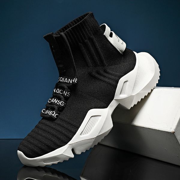 2021 comfortable high-men shoes cotton fabric mens casual shoes thick soles platform outdoor sneakers man ankle boots 38-47, Black
2021 comfortable high-men shoes cotton fabric mens casual shoes thick soles platform outdoor sneakers man ankle boots 38-47, Black