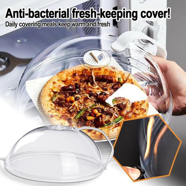 cover microwave oven dish pan lid plate stove cookware transparent anti-splash cap with handle n50 kitchen storage & organization
cover microwave oven dish pan lid plate stove cookware transparent anti-splash cap with handle n50 kitchen storage & organization