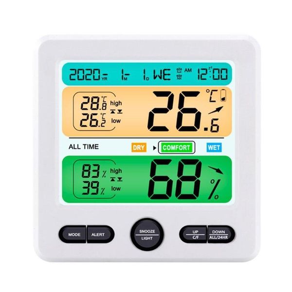 indoor hygrometer electronic clock lcd detector household air outdoor screen colo c4j0 desk & table clocks
indoor hygrometer electronic clock lcd detector household air outdoor screen colo c4j0 desk & table clocks