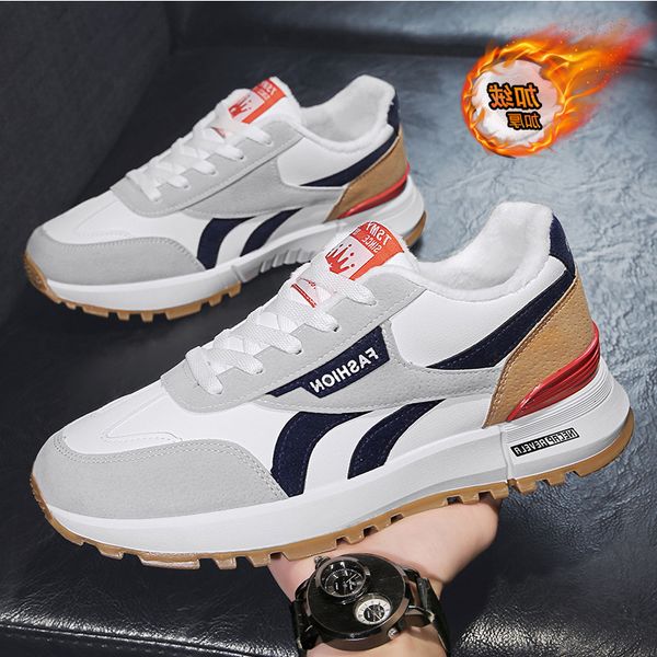 labor protection men's shoes anti slip waterproof forrest gump board damp plush thickened warm cotton for work at, Black
labor protection men's shoes anti slip waterproof forrest gump board damp plush thickened warm cotton for work at, Black