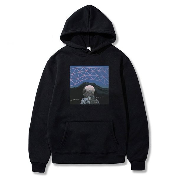new thickened velvet nasa astronaut autumn winter hooded pullover sweater men's trendy hip hop coat, Black
new thickened velvet nasa astronaut autumn winter hooded pullover sweater men's trendy hip hop coat, Black