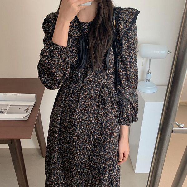 alien kitty autumn women dresses printing long-sleeves floral gentle french ankle-length sweet female fashion elegant casual, Black;gray
alien kitty autumn women dresses printing long-sleeves floral gentle french ankle-length sweet female fashion elegant casual, Black;gray