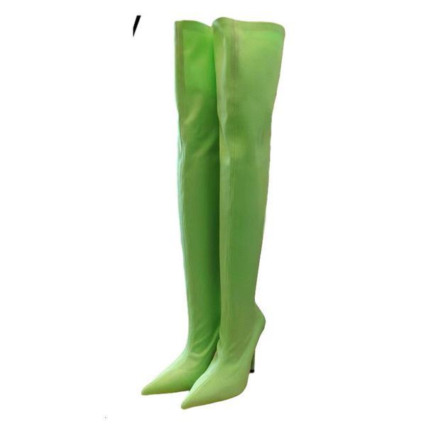 boots runway thin high heels over the knee women pointed toe satin stretch sock shoes stiletto female long boots h9jj, Black
boots runway thin high heels over the knee women pointed toe satin stretch sock shoes stiletto female long boots h9jj, Black