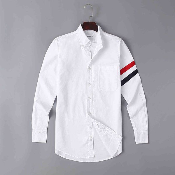 design clothing trendy oxford spinning single sleeve ribbon long sleeve white shirt casual shirt men's and women's, White;black
design clothing trendy oxford spinning single sleeve ribbon long sleeve white shirt casual shirt men's and women's, White;black