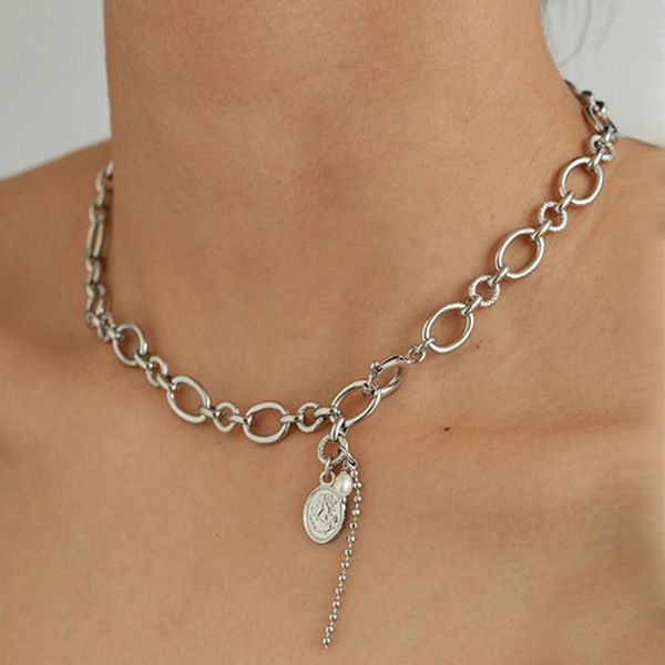 chains goth punk necklace for women/men/couper gift coins pearl pendants neck chain decoration 2021 jewelry silver color gothic choker
chains goth punk necklace for women/men/couper gift coins pearl pendants neck chain decoration 2021 jewelry silver color gothic choker